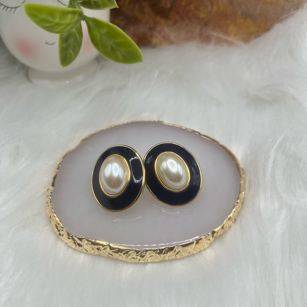 Vintage Monet Stud Earrings